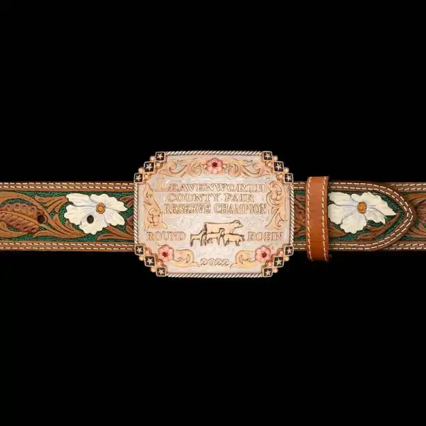 River Birch Leather Belt 